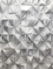 Fototapeta premium white wall with many paper pieces