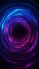 Obraz premium abstract background with colorful lights and circles