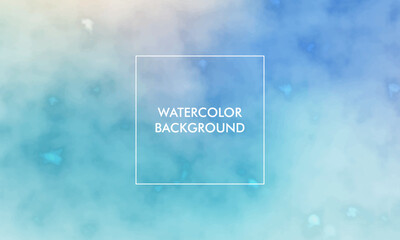 Watercolor Gradient mesh abstract blur texture background with colorful color