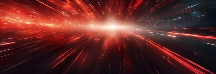 Obraz premium red and black abstract background with light streaks