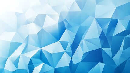Abstract Blue and White Geometric Background