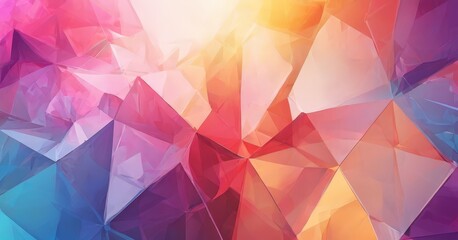 Fototapeta premium abstract poly