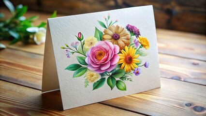Flower+illustration+card