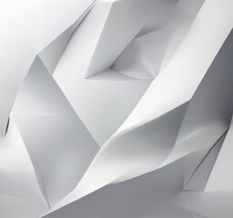 Obraz premium abstract 3d background with white paper texture