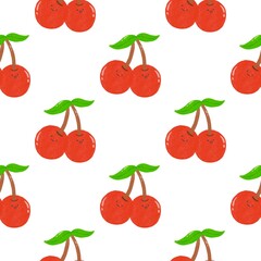 Cherry Seamless Patterns