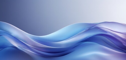 Obraz premium abstract blue wave background