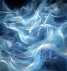 Obraz premium blue and white background with water