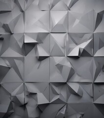 Obraz premium abstract 3d background with gray cubes