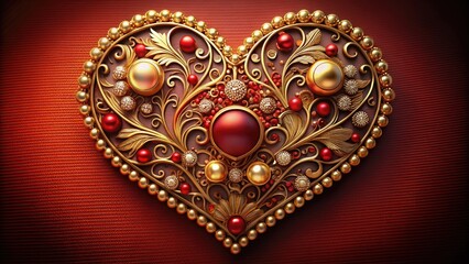 Heart+shaped+embellishments