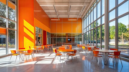 42. Community center architecture fostering inclusivity and providing multipurpose spaces