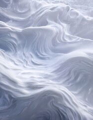 Obraz premium white swirl pattern on blue background