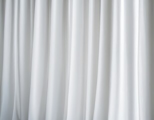 Obraz premium white curtain with black background