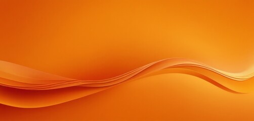 orange abstract background with waves