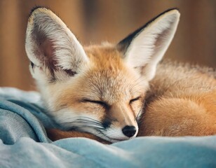 Obraz premium desert fox Generative AI 