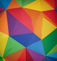 Fototapeta premium colorful abstract background with triangles