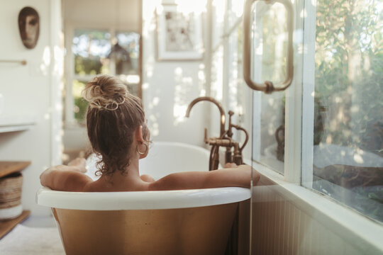 Woman In the Bathub
