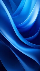 blue background with wavy lines