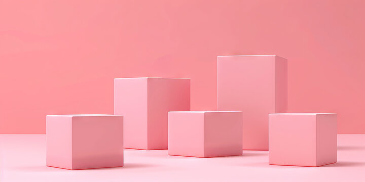 Soft Pink Box Plot Examining Gender Pay Gap in Different Industries