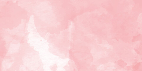 Pink background with space.Grunge background frame Soft pink paper texture,Light pink background with watercolor alpha grunge texture. Abstract pink watercolor illustration banner, wallpaper
