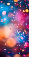 colorful background with confections