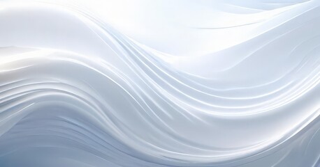 abstract white background with smooth lines