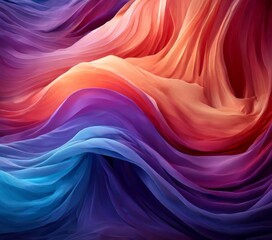 Obraz premium abstract background with colorful waves
