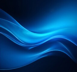Fototapeta premium blue background with waves