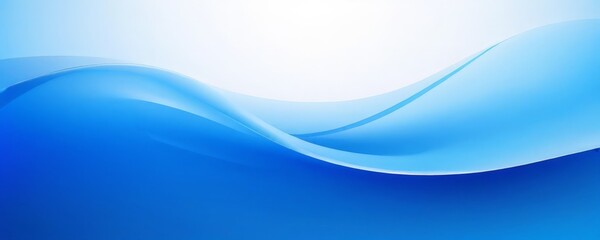 Fototapeta premium blue wave background