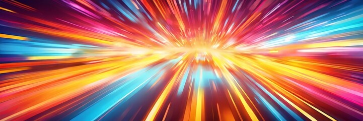 Obraz premium abstract background with colorful lights