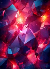 Obraz premium abstract geometric background with triangles