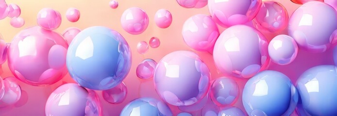 bunch balloons floating in the air