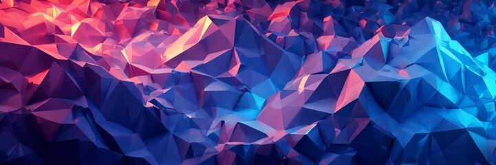 Fototapeta premium abstract poly