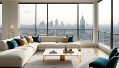 Photo interior modern design room 3d illustration