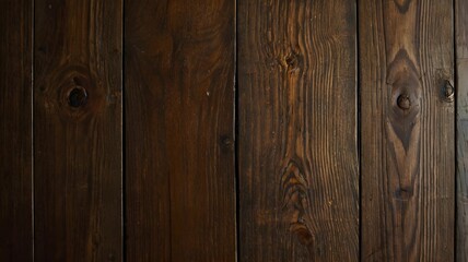Naklejka premium Wooden texture with a brown wood background