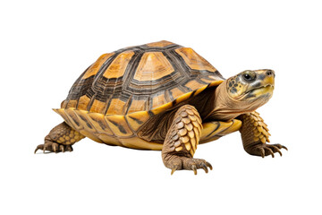 close up of a turtle, appropriate for use in publications on nature, education, and pet care