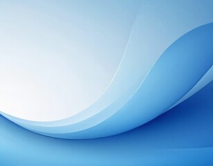 Obraz premium abstract blue background with smooth lines