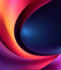 Fototapeta premium colorful abstract background with curved curve