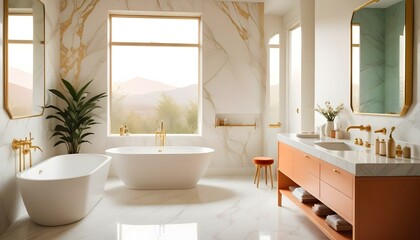 Photo interior modern design room 3d illustration