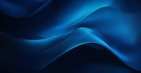 Obraz premium abstract blue background with smooth lines