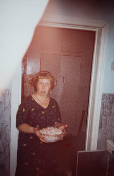 Woman Holding Bowl of Salad