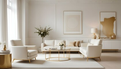 Photo interior modern design room 3d illustration
