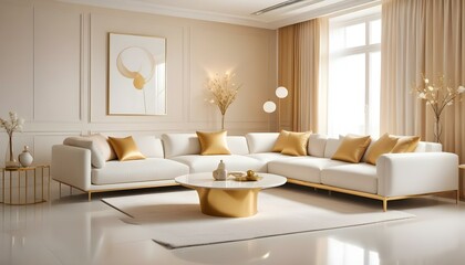 Photo interior modern design room 3d illustration
