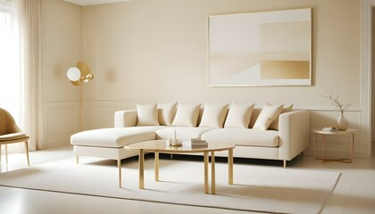 Photo interior modern design room 3d illustration
