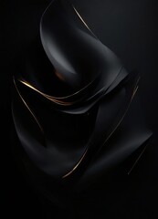 black and gold abstract background