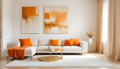 Photo interior modern design room 3d illustration