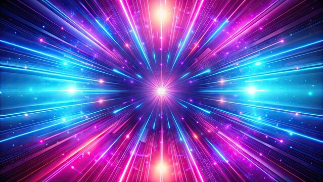Vibrant electric gradient background with neon hues of pink, blue, and purple, radiating a mesmerizing futuristic glow, perfect for tech, sci-fi, and innovative designs.