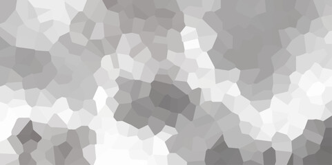 Abstract gray and white  pastel with gradient toned textured background . colorful low poly crystal mosaic design Seamless pattern shapes vector Vintage Illustration background. Geometric Retro ..
