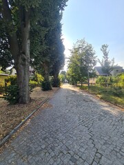 Strasse in Eichwalde, Brandenburg