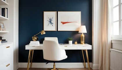 Photo interior modern design room 3d illustration