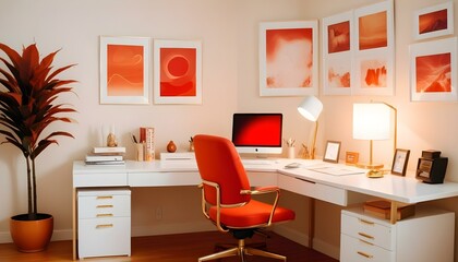 Photo interior modern design room 3d illustration